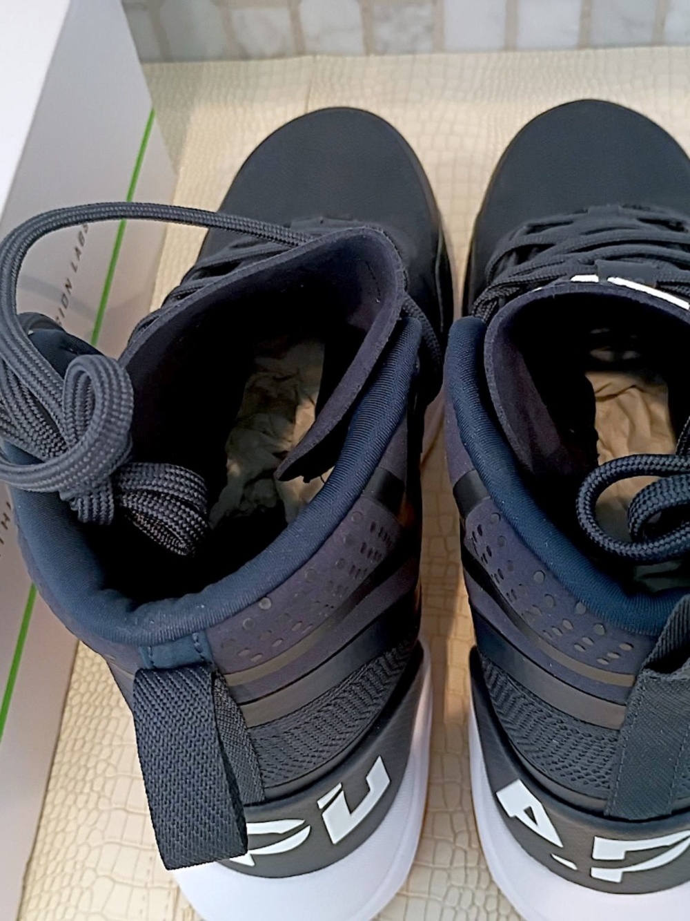APL Techloom Defender Hi-Top Sneakers Midnight Logo MSRP $345 NIB MINT Fire! - Picture 4 of 8
